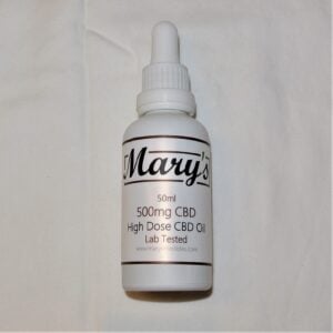 Marys CBD Oil Tincture 500mg 50ml bottle 1
