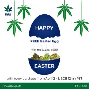 Free Easter Egg THC Surprise with Purchase