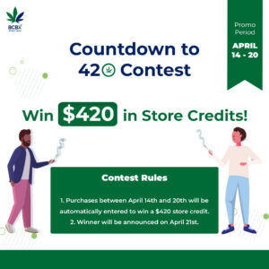 Countdown to 420 Contest - Win $420
