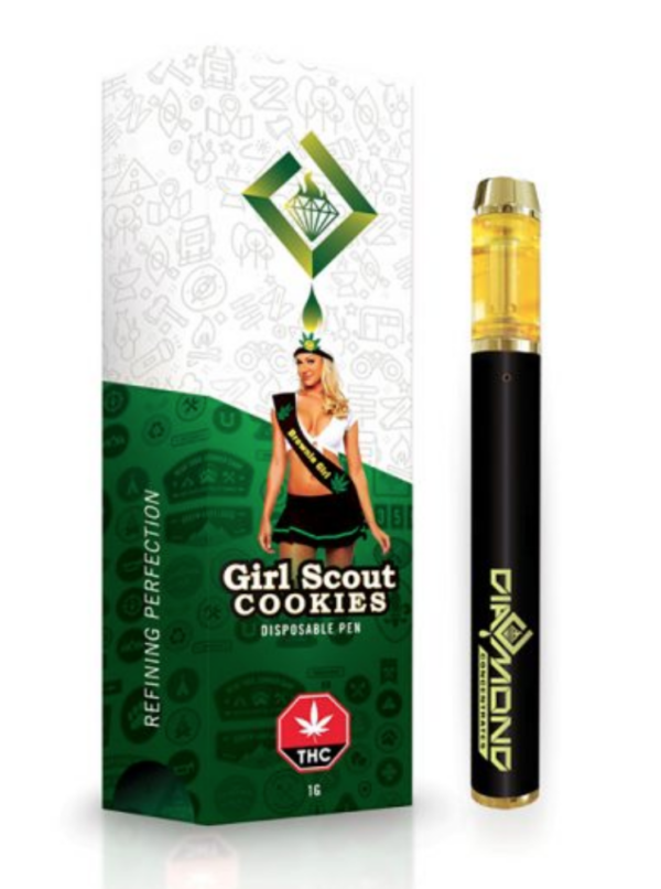 Diamond Concentrates Disposable Vape Pen - Girl Scout Cookie