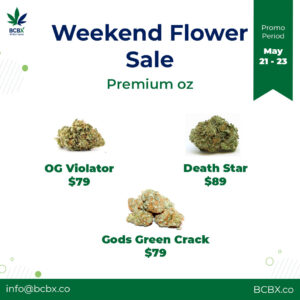 Weekend Flower Sale