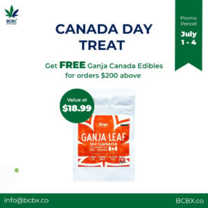 Canada Day Ganja Sale