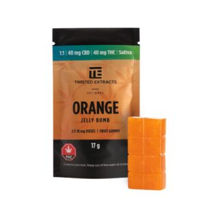 Jelly Bomb - 1 to 1 Sativa Orange