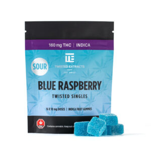 Twisted Singles - Sour Blue Raspberry