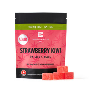 Twisted Singles - Sour Strawberry Kiwi